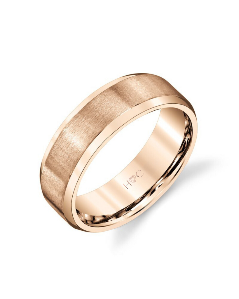 14K Mens Engravable Ring