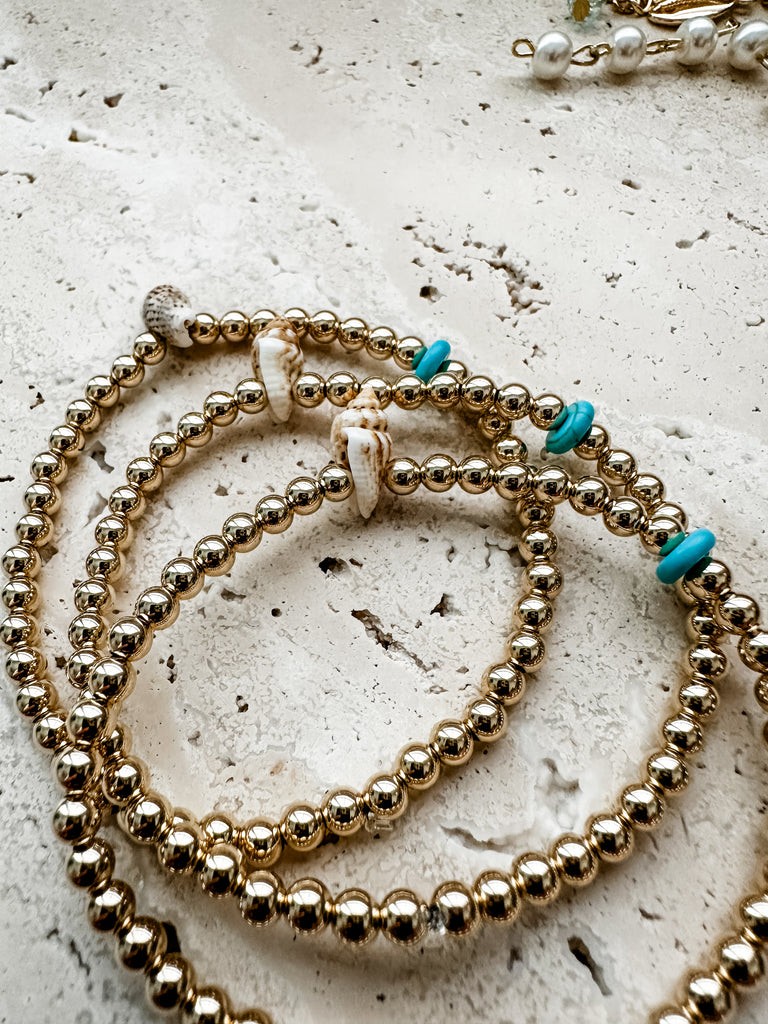 Shell Bead Bracelet