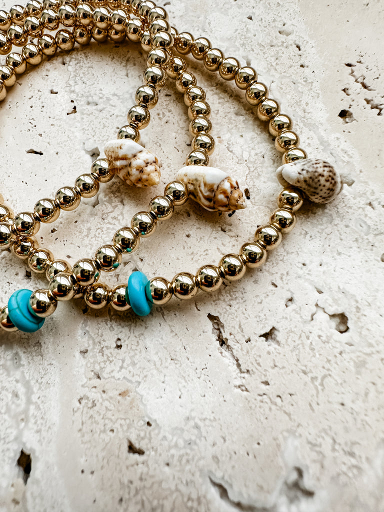 Shell Bead Bracelet