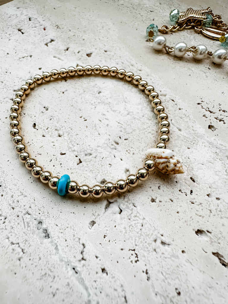 Shell Bead Bracelet
