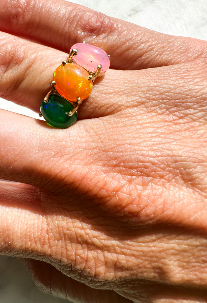 Design Your Own 14K Opal Ring