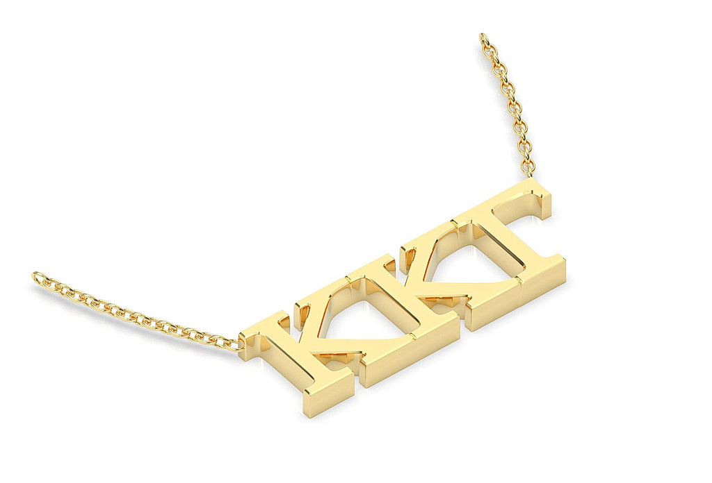 14K Sorority Necklace